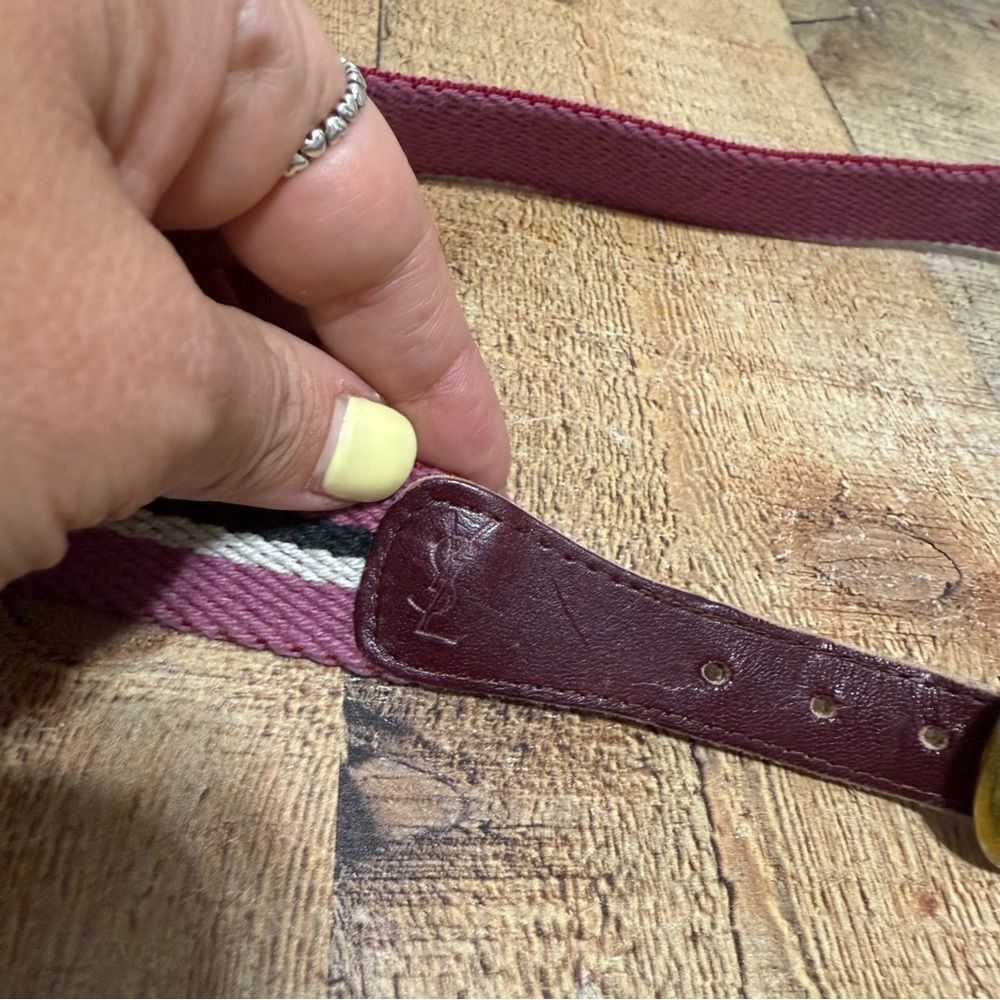Vintage YSL Yves Saint Laurent belt - Picture 12 of 12